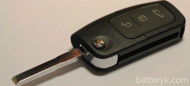 Замена батарейки в ключе форд фокус 3